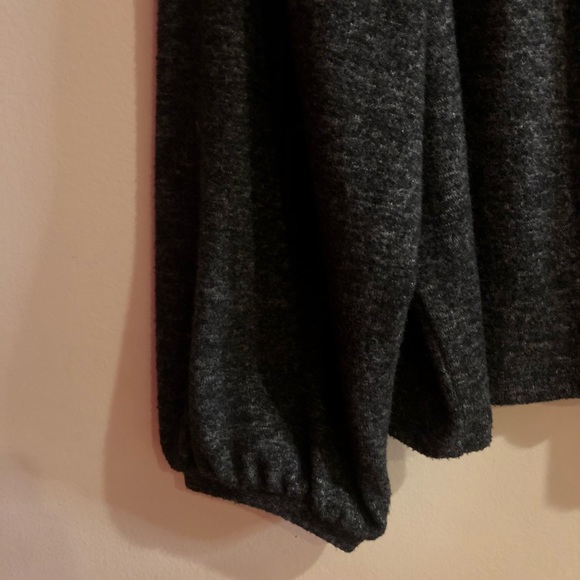 Zara Dark Grey Fleece Sweater - Picture 4 of 5